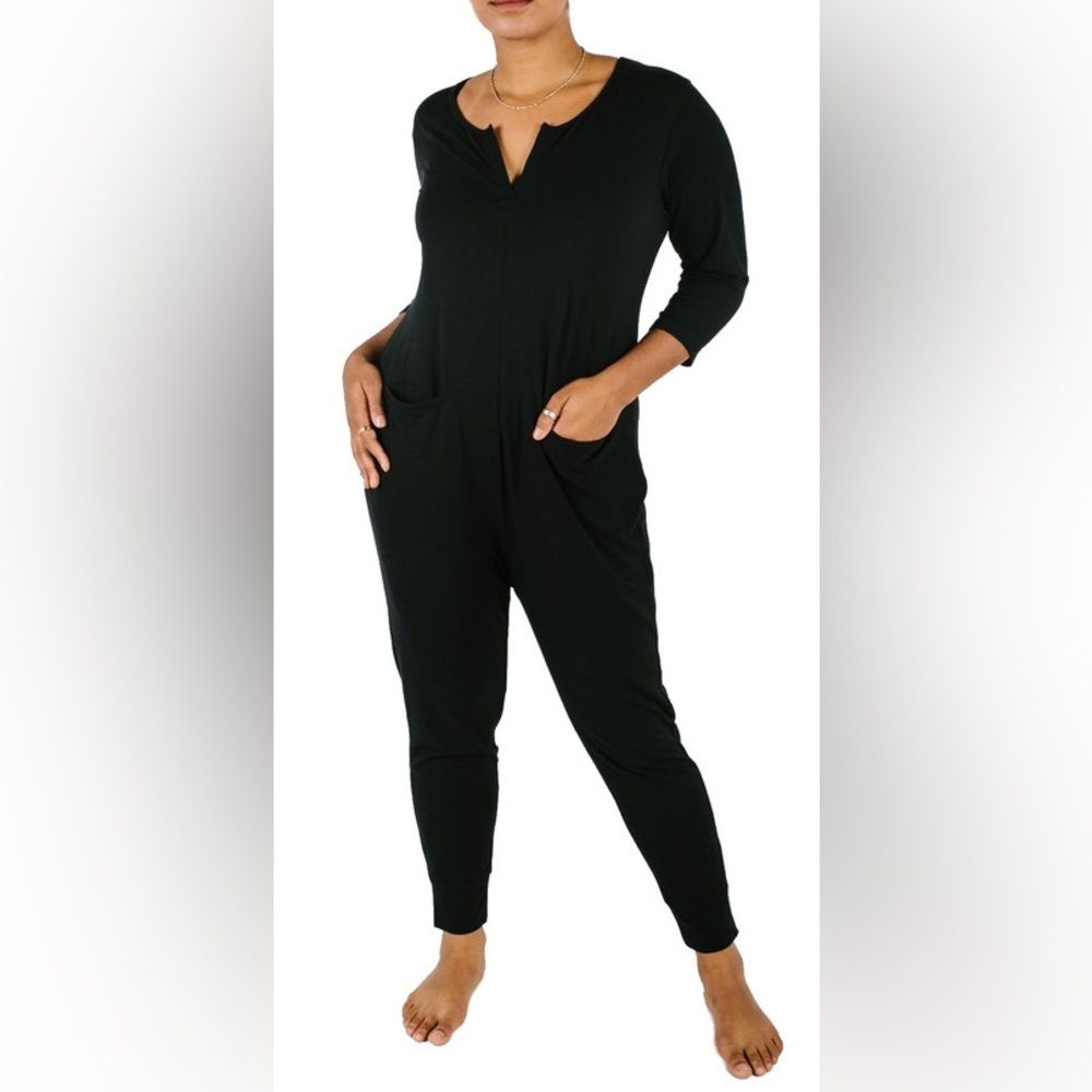 Smash + Tess Black Romper | Size M/L | Made in Canada